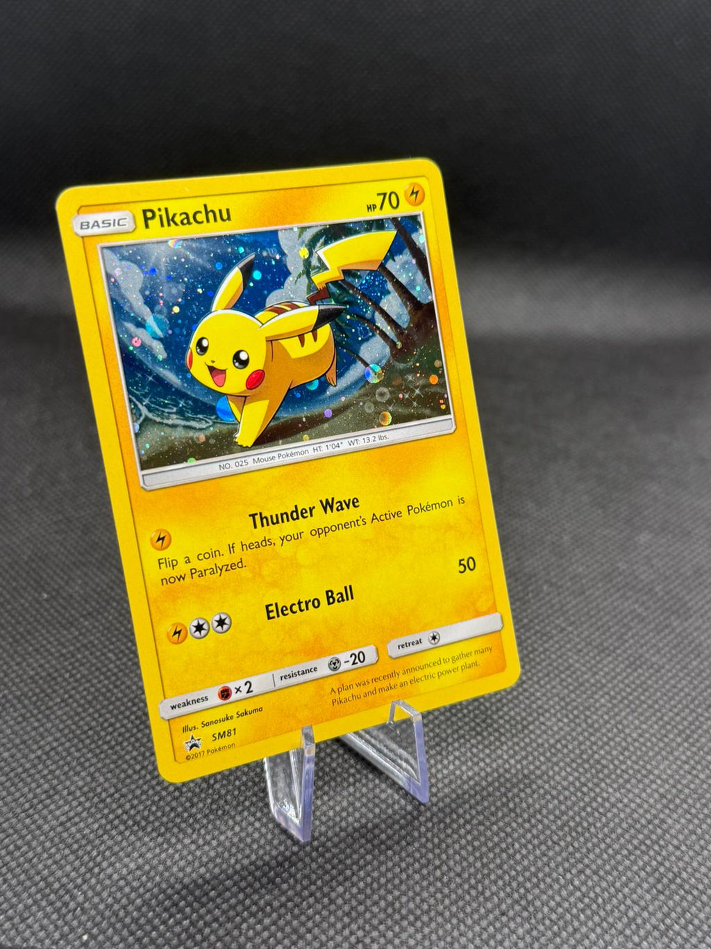 Pikachu SM81 with Swirl